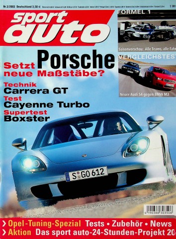 Deckblatt Sport Auto (03/2003)